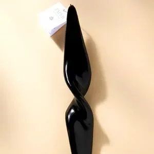Glossy Twist Taper Candle